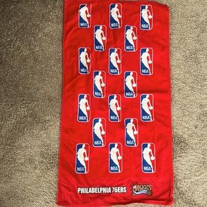 NBA Philadelphia 76ers Official Bench Towel